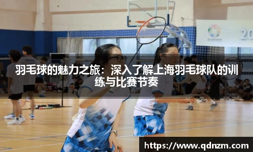 羽毛球的魅力之旅：深入了解上海羽毛球队的训练与比赛节奏